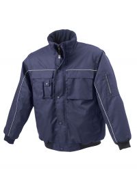 Warme Arbeitsjacke Dunkelblau